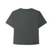 Skechers Solid Color Breathable Antibacterial Short Sleeve T-Shirt Women Tops L126W031-013P