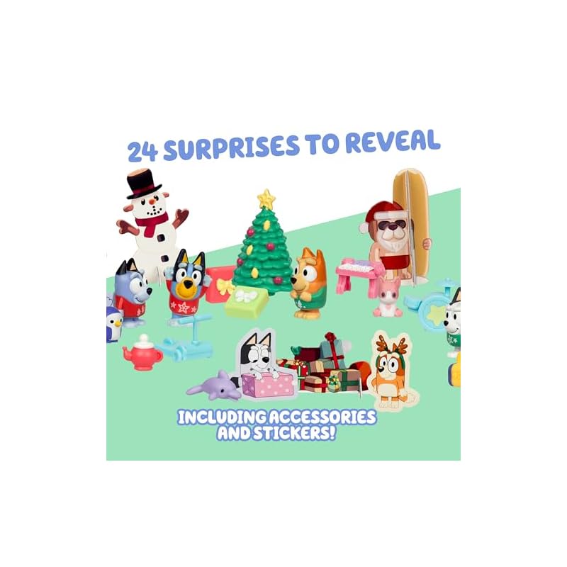 Bluey Mini Figures Surprise Advent Calendar