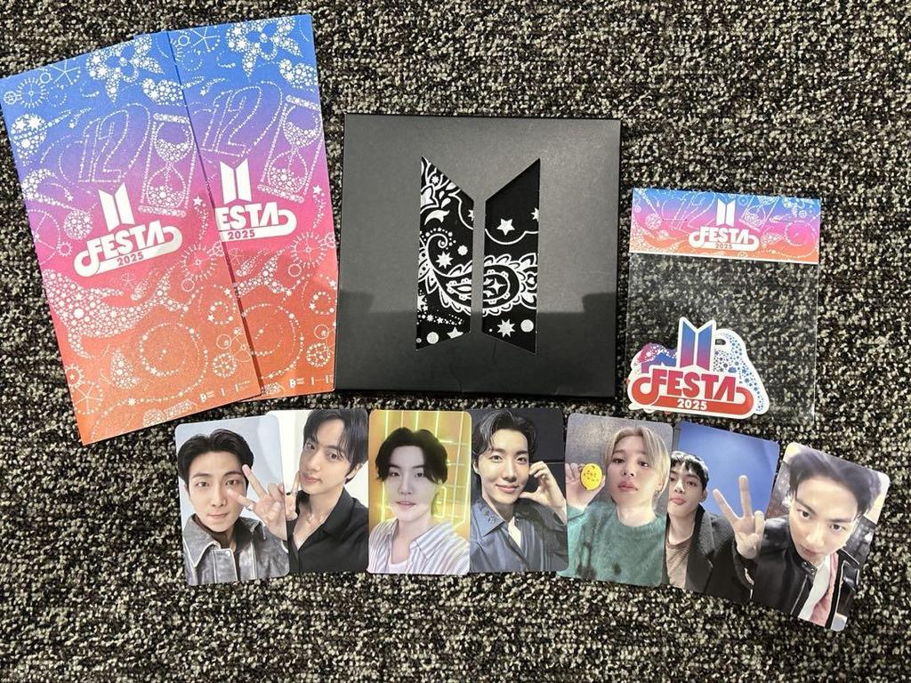 [USED] BTS FESTA 2025 ARMY ZONE Official Limited Edition Trading Card