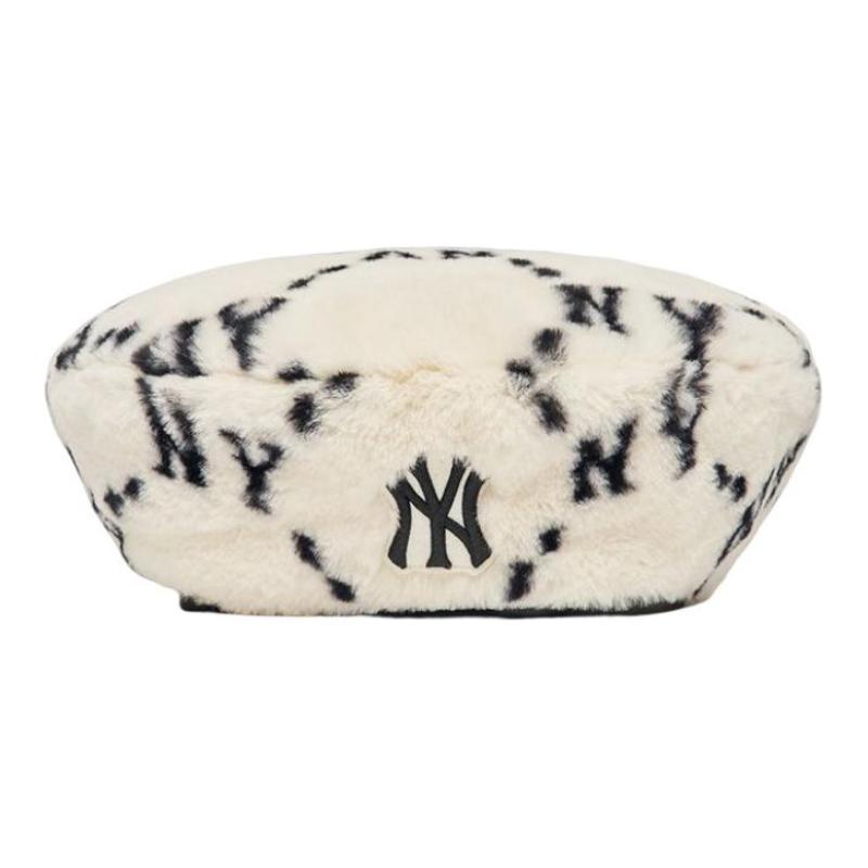 

MLB Old Flower Berets Unisex Fashion 3ACBMF126 M