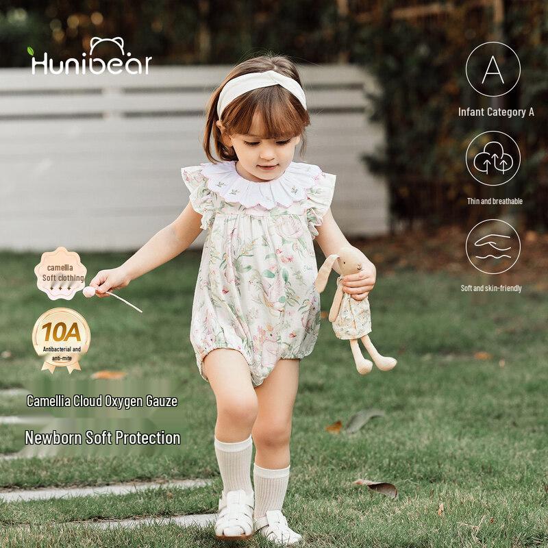 Baby Girl Sleeveless Summer Bodysuit 90/52