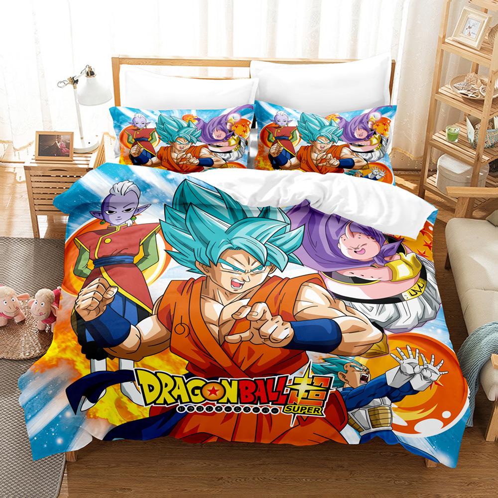 Animation Bedding Kit, Series 3D Digital Printing Three-Piece Set