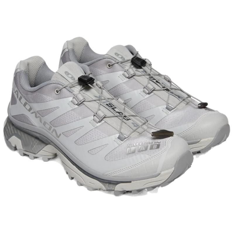SALOMON XT 4 Cushioning Coverage And Abrasion Resistant Low top Trail Running Casual Running Shoes Unisex Gray Sneakers 478663