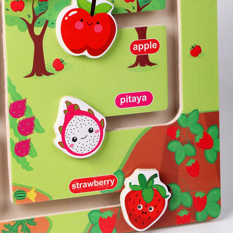 Baby Maze Game: Early Education Puzzle for Fine Motor Skills & Focus