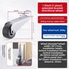 Door Bottom Roller Hinge Support Wheel for Sagging Wood Door Repair Replacement Sliding Hardware