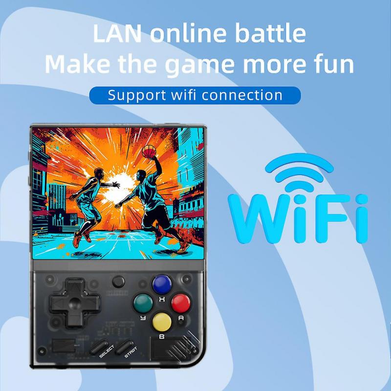 Mini 3.5 Inches Screen Full View Handheld Console Rechargeable Stable Game Console for Children Boy Girl