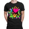 I Love The 80s Fancy Dress Globe Party Neon Festival Mens Womens T-Shirts#TA-194