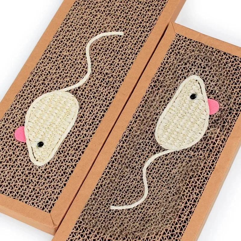 Pet Cat Scratching Board Cats Cardboard Mat Scraper Grinding Claw Toys for Scratcher Cat Furniture Protector Cats Accesorios