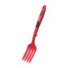 Large Silicone Cooking Fork For Pasta And Stir Fry Multi Functional Food Grade Non Stick Heat Resistant Kitchen Utensil For Home Camping