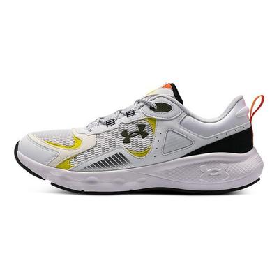 Comfortable Minimalist Mid-Top Running Shoes Men Sneakers White Yellow 3028446-100