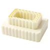 3Pcs/Set Square Biscuit Molds DIY Fondant Cookie Mold Cake Decorating Tool Cookie Cutters Baking Supplies