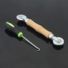 Screen Repair Kit, Roller Tool with Bearing Spline Roller Wooden Handle and P