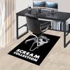 Scream Ghostface Horror Büro Teppich Weiche Polyester Eingangsteppich Waschbar Rutschfest Maschinenwaschbar