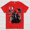 Skywalkers Sumi-e Unisex 100% Cotton Summer Casual Cool Loose T-Shirt