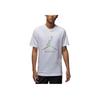 Jordan Sports Lifestyle Series Pullover Atmungsaktiv Laufen Schnelltrocknend Kurzarm T-Shirt Herren Oberteile Weiß HQ7985-100