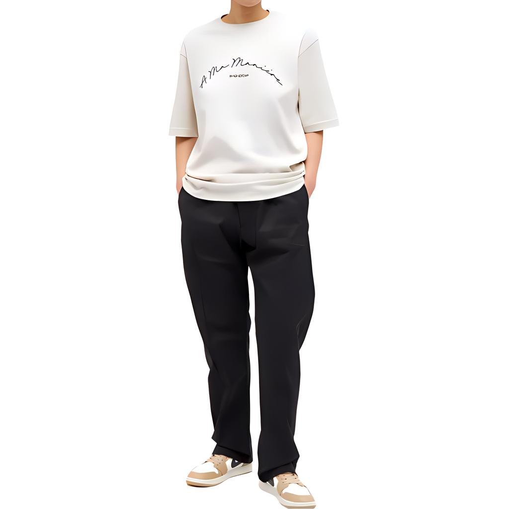 Air Jordan x A Ma Maniére Kurzarm-T-Shirt Light Orewood Brown Unisex Oberteile Creme FN0609-104