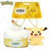 Original Pokemon Gengar Sprigatito Pikachu Plush Toys Keychains Kawaii Rowlet Piplup Jigglypuff Stuffed Peluche Dolls Pendants