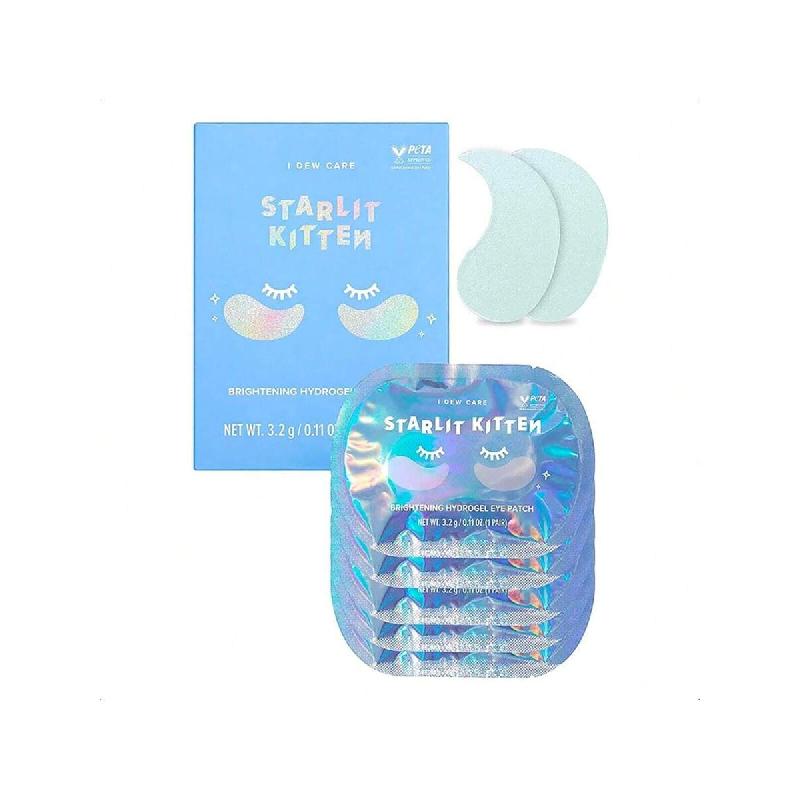 

I Dew Care Hydrogel Eye Patch - Starlit Kitten | Korean Under Eye Patches For Dark Circles And Puffy Eyes, Smooths Puffy Eyes, 5 EA