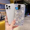 Applicable to OPPO RENO14 mobile phone case, flower butterfly full screen drill A5PRO luxury rhinestone electroplating transparent case for women