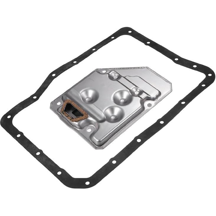 

A440F A442F Automatic Transmission Filter Kit CVT Oil Cooler Filter Oil Pan Gasket Kit Fit for Toyota Land Cruiser 93-95 No.3533060010 - Pack of 2