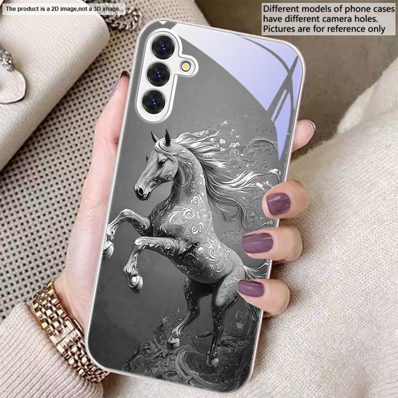 

Фиолетовая рифма Белый Тяньма Для Samsung A01 A02 03 Core 04 05 06 10 12 13 14 5G 15 16 M02 12 Note 8 9 10 20 стекло Ультра чехол для телефона Galaxy A03 Core