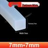 High-Temperature Resistant Transparent Silicone Rubber Sealing Strip