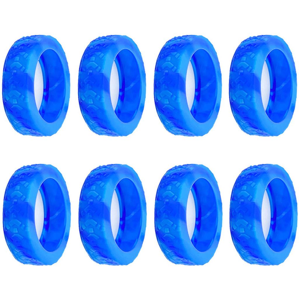 8pcs Silicone Luggage Cover Protectors Keep Your Suitcases Wheels Safe Easy to install