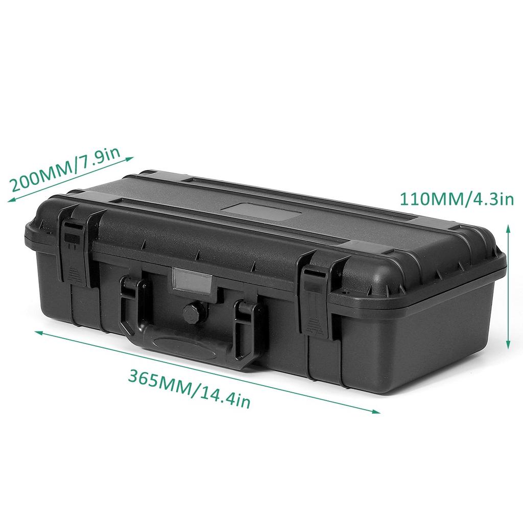 365*200*110MM Safety Protection Instrument Case Toolbox Equipment ...
