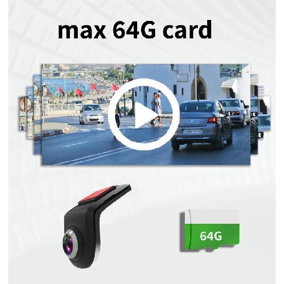HD Dash Mini Cam Car USB ADAS DVR Special For Android Multimedia Player AHD Camera Video Front Recorder Reverse Vision