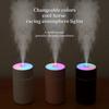 Portable Usb Rechargeable Air Humidifier LED Light Mini 220ml H2o Spray Mist Humidifier Aroma Essential Oil Diffuser for Car