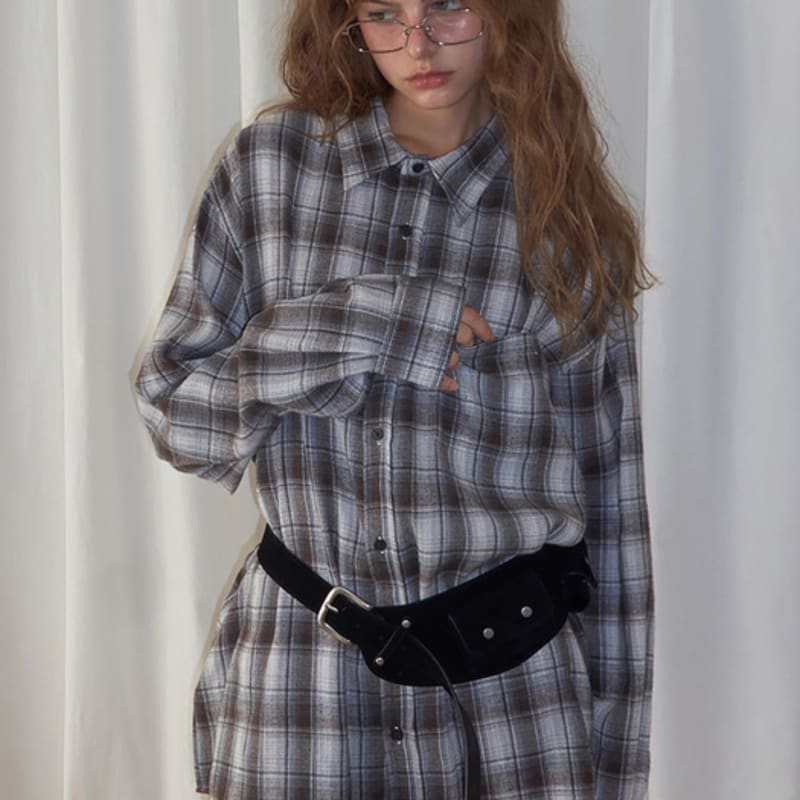 

RENSE Замшевый пояс с карманом Черный OS