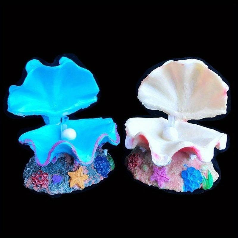 1PC Aquarium Perle Shell Luftblase Stein Aquarium Dekoration Sauerstoff Pumpe Luftpumpe Stick Ornament