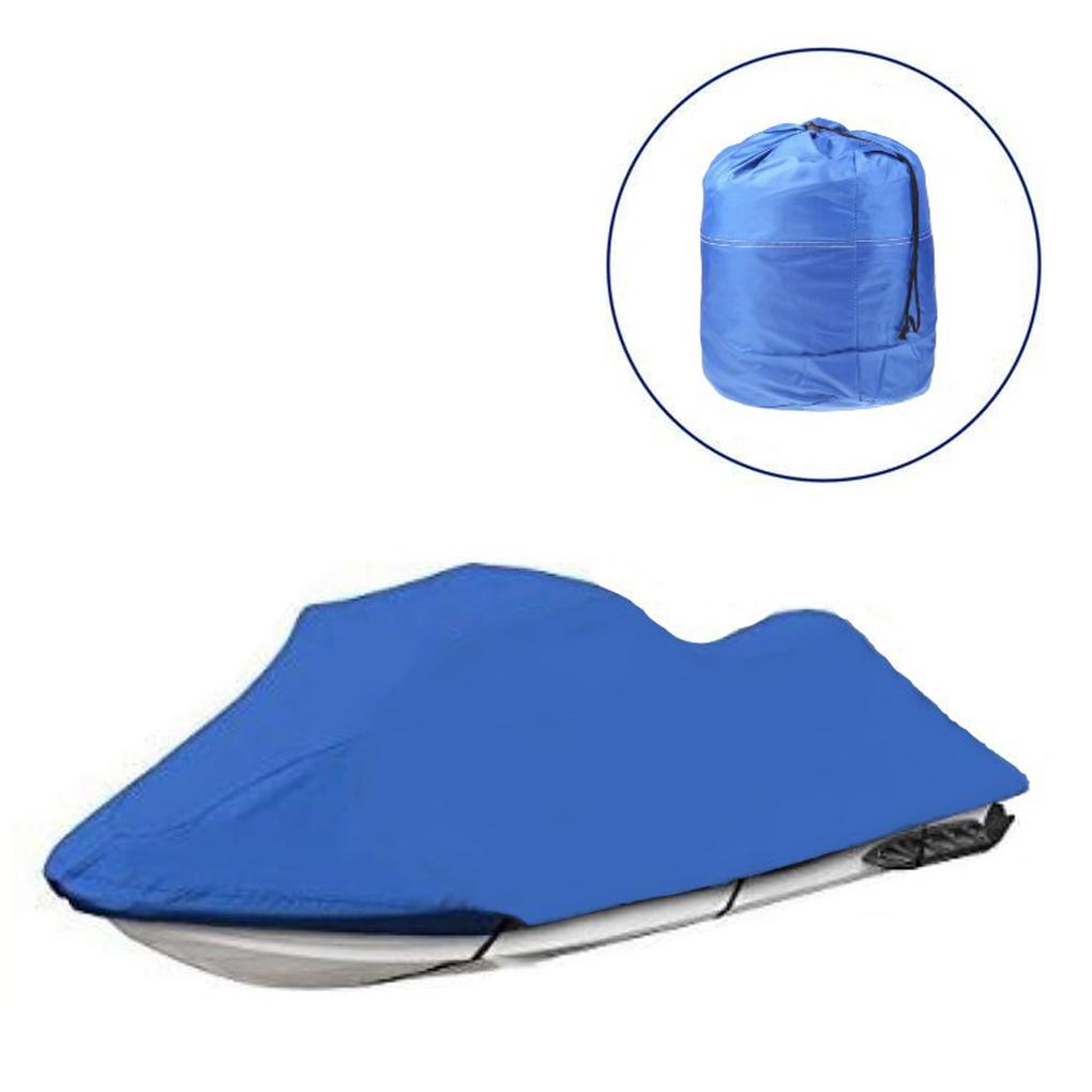 Waterproof Small Speedboat Cover Durable 210D Covers For Outdoor Dust Sun Universal Cover Blue 420x300cm Rain and