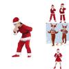Premium Quality Christmas Cosplay Costume W/deer Head Hat For Kids