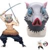 Kimetsu Slayer Demon No Yaiba Cosplay Hashibira Inosuke Mask Wild Boar Prop Mask