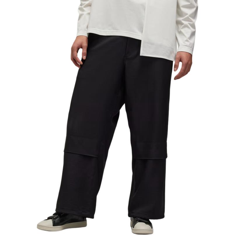 

Y-3 Однотонные эластичные брюки с завязками, мужские, черные, JN4906 M