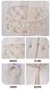 Weaving Storage Basket Suspended Basket Tassel Decoration Hanging Basket Home Vegetable Fruit Plant Wall Hanging