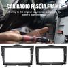 Center Console Face Plate 9 Inch Dash Kit for Lada Granta 2018+, Navigation Frame Modification Accessories Panel, Stereo Mounting Bezel, Direct