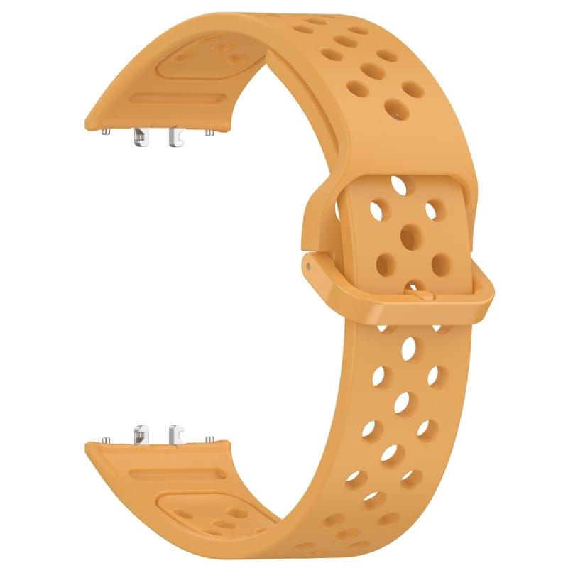 Breathable Silicone WatchbandAdjustable Sport Wristband Comfortable Sports Replacement Band Upgrades Suitable for Fit 3