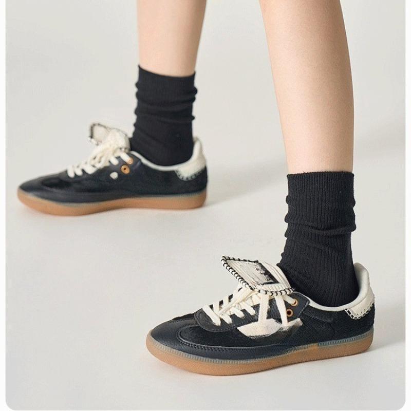 

Cotton Socks - Children s All-cotton Mid-calf Socks, Four-season Style, Versatile, No-knit, Stackable Socks, White Postpartum Socks 1 pair чорний