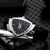 [Hamilton] H24411732 Ventura Quartz Black Unisex Watch (Official Men in Black Watch)
