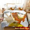 3D Print Cartoon Avatar The Last Airbender Printed Bed Set Duvet Cover Pillowcase Bedding Set Bed Linen Sheet Quilt Cover Size