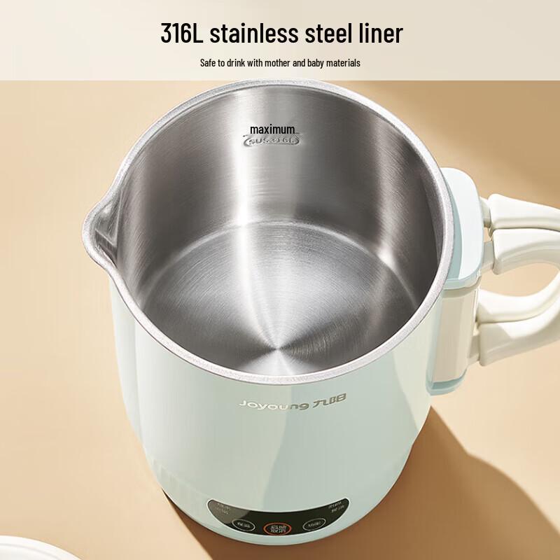 Joyoung K12ED-WZ101 Foldable Electric Kettle with 6-Stage Temperature Control