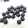 Elegant Black Agate Round Beads for DIY Jewelry and Buddhist Bracelets
