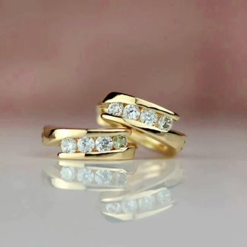 Золотые Серьги-Кольца для Женщин Повседневные Заявление Серьги-Круги Низкий Ключ Характер Универсальные Женские Украшения