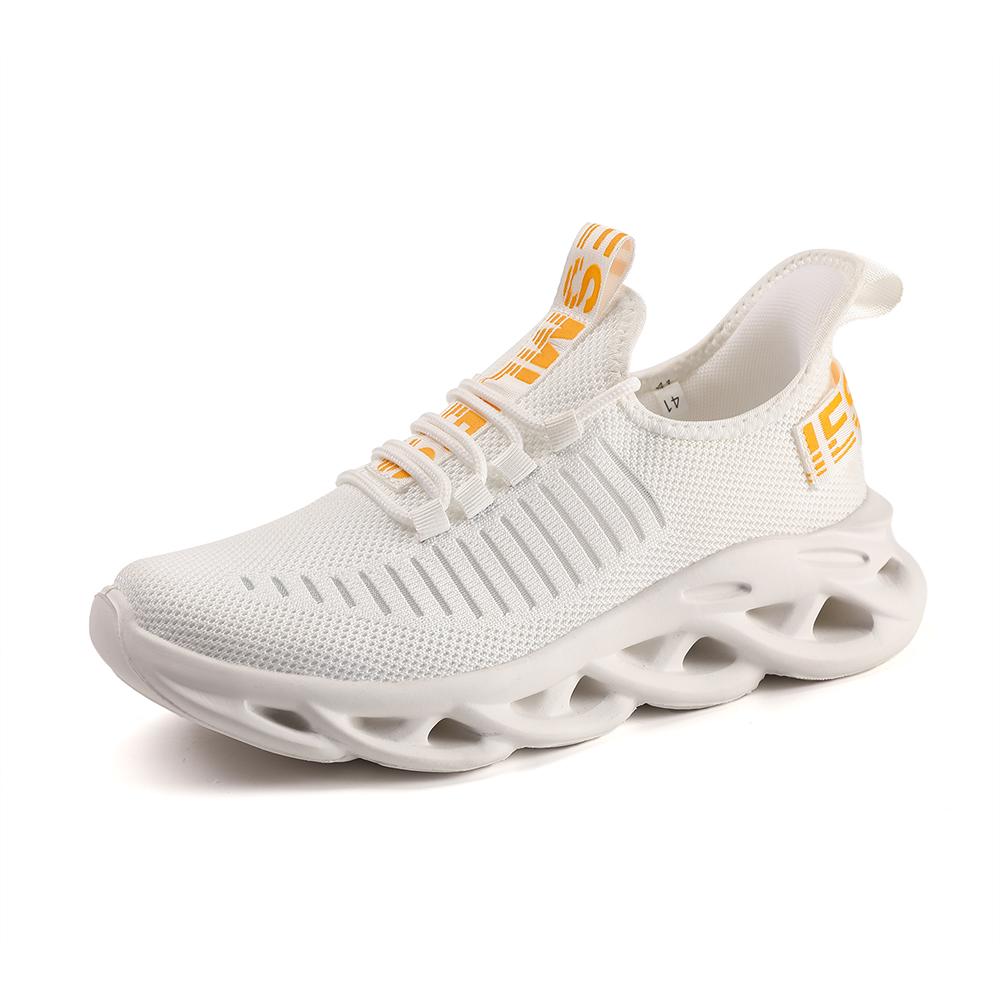 Men's Running Shoes Mesh Knitted Breathable Anti-Slippery Ultralight Multicolored Sneakers Male Outdoor Jogging Size 28-48