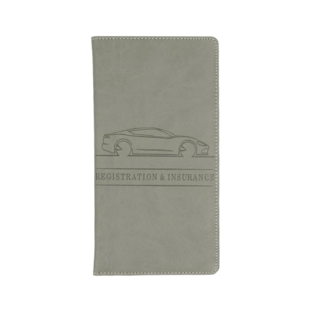 Driver License Cover Magnetic Clasp Insurance Card Holder Vehicle Glove Compartments Waterproof Car Document Holder