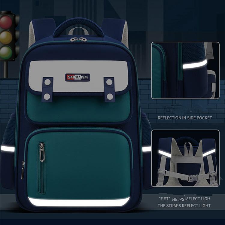 Skolväskor Vattentät skolryggsäck för tonåringar Pojke Flicka Barn Ryggsäck Barn nylon skolväskor
