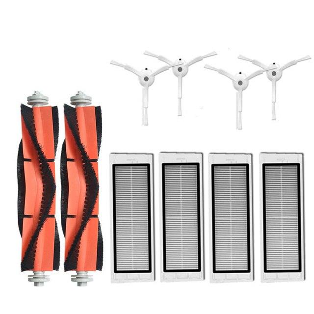 New Main Brush Washable Hepa Filter Side Brush Kit for Xiaomi Mi Vacuum 1st 1S Robot Roborock S50 S51 S55 S6 T60 T61 T65 Parts