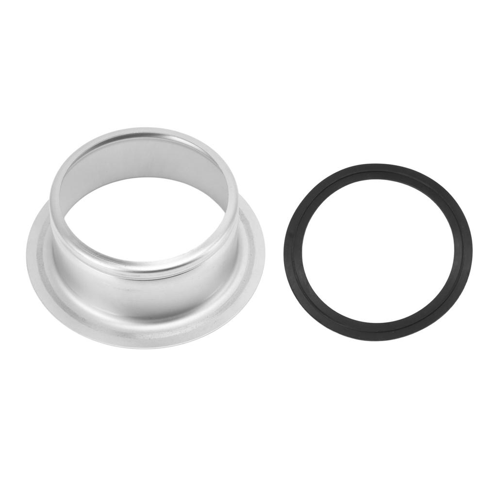 Extended Sink Flange Stainless Steel Silver Garbage Disposal Sink Flange Replacement for Kitchen